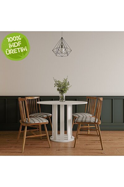 Ankara Orman Ürünleri Nortic Yuvarlak Masa - %100 Mdf