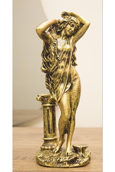 Antioch Art&Design Afrodit Biblo 27 cm Tasarım Heykel Ev Dekor Hediyelik Eşya