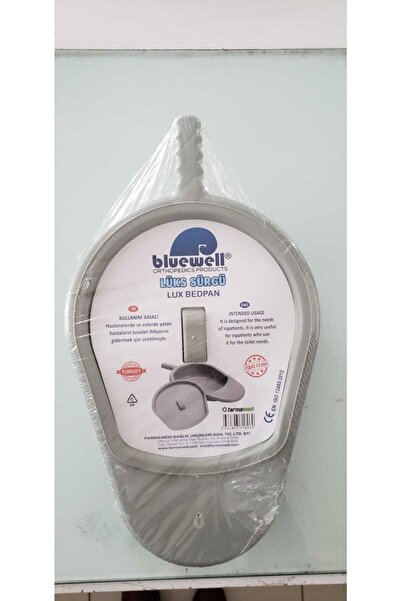BLUEWELL Hasta Altı Sürgü Lazımlık Plastik Sürgü Tanış Medikal