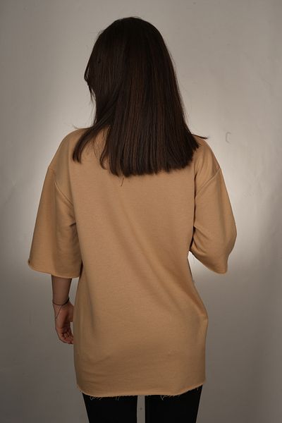 Darkia Μπλουζάκι Sun Moon Printed Oversize - T-shirt με 2 κλωστές