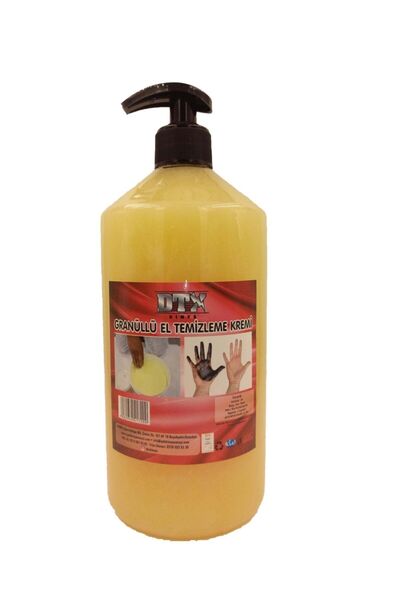 Dtx Kimya Dezenfekte Yağ Sökücü Granüllü El Temizleme Kremi 1kg