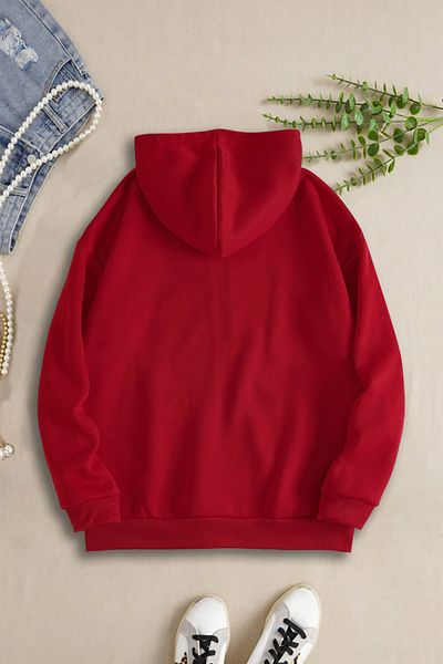 macklin Baby Yoda Printed Unisex Hooded Sweatshirt - Zippered Fleece Jacket
