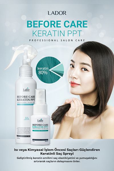 Lador LADOR Before Care Keratin Ppt, 30 ml - Protective Rebuilding Spray with Keratin