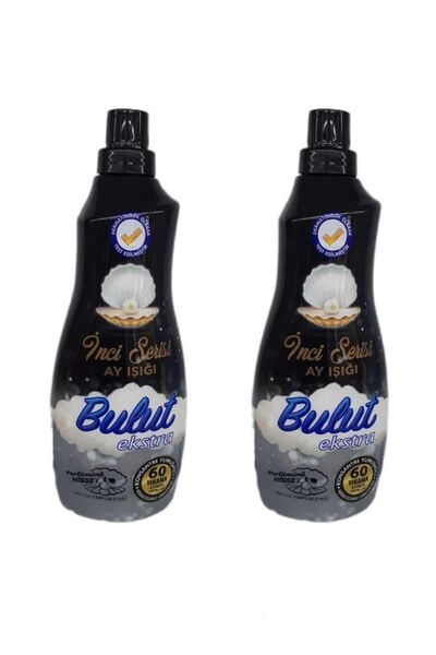 BULUT EKSTRA ÇAMAŞIR YUMUŞATICISI İNCİ SERİSİ AY IŞIĞI 1500 ML 2 Lİ PAKET