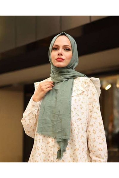 HAR-UM Ticaret Women's Bamboo Shawl Mint Green