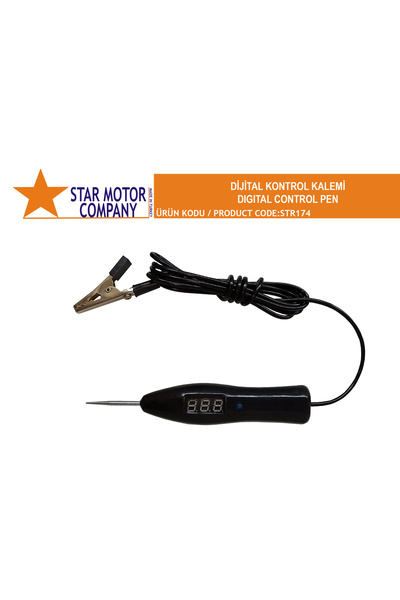 STAR MOTOR COMPANY DİJİTAL KONTROL KALEMİ