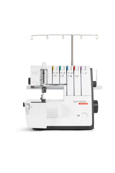 bernette B48 5 Iplikli Ev Tipi Reçme Ve Overlok Makinesi
