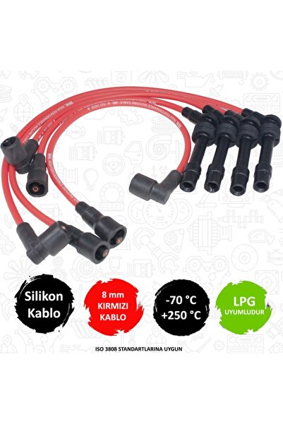 TORK 1612611 - Astra F 1.6 - Vectra A 1.8 - Performans Buji Kablosu