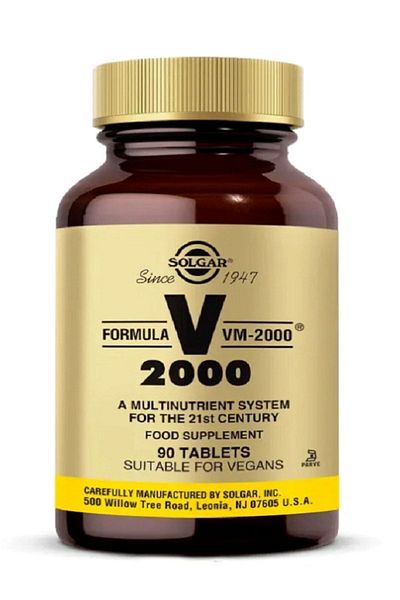 Solgar Vm 2000 - 90 Tablets Multivitamin