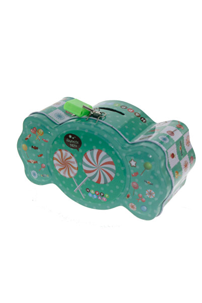 mutlu adım 1 x 15x8 см метална касичка за пари Sugar Bonbon