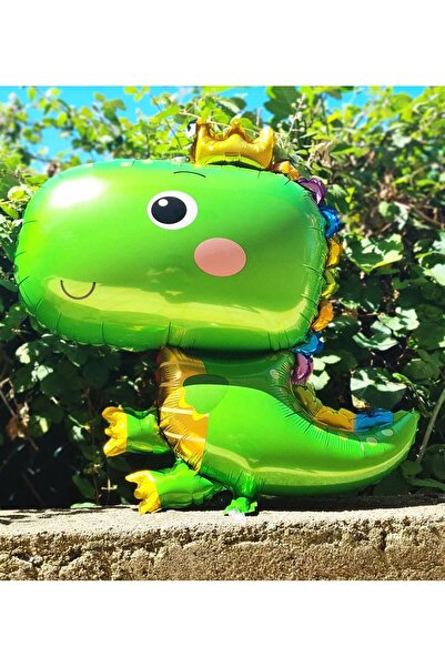ATAKENT PARTİ بالون فويل الديناصور الأخضر