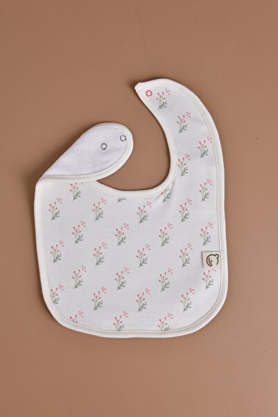e&f Store Sıvı Geçirmez  Mama Önlüğü - Çiçek Buketi
