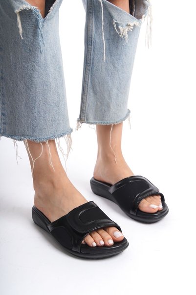 NALİCİLER Medically Women's Daily Orthopedic Heel Spur Supported Medical Slippers