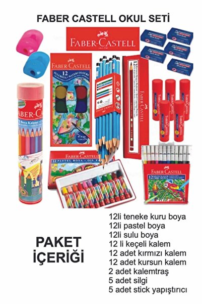 Faber Castell Okul Kırtasiye Seti