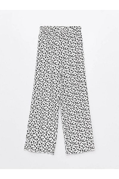 LC Waikiki LCW Kids Girl's Wideleg Pants - Elastic Waist