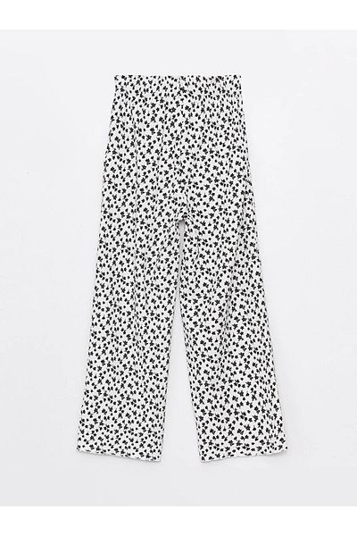 LC Waikiki LCW Kids Girl's Wideleg Pants - Elastic Waist