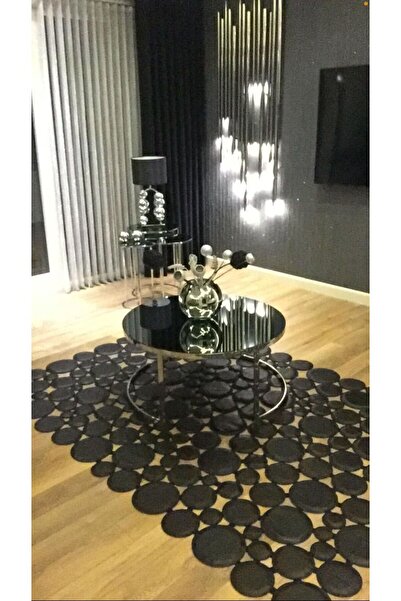 Victory Leather Carpet Dekoratif deri halı