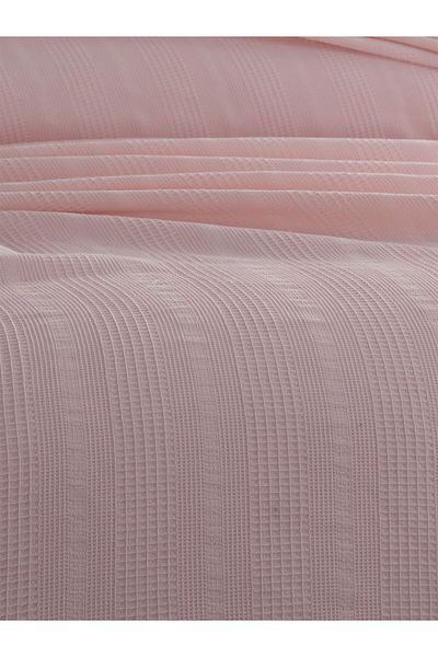 Sevim 210X230Cm Waffle Mattress, 100% Cotton, Honeycomb Design