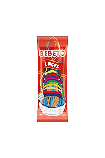 BEBETO Laces 75 Gr. Mandalina & Ahududu Licorice