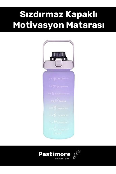 Pastimore Premium Özel Üretim Çift Renk Ölçü Baskılı Sızdırmaz Akmaz Motivasy...