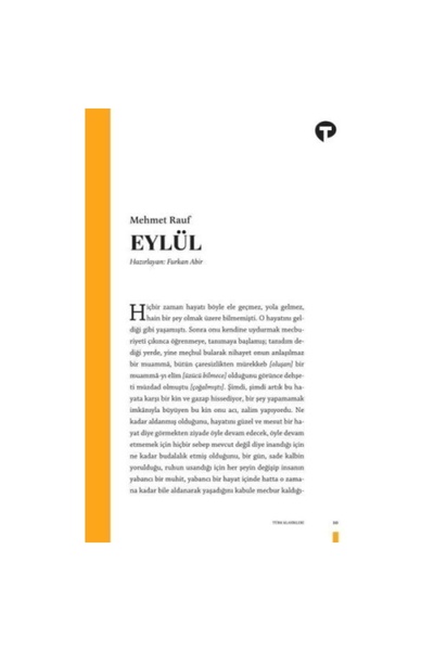Turkuvaz Kitap Eylül