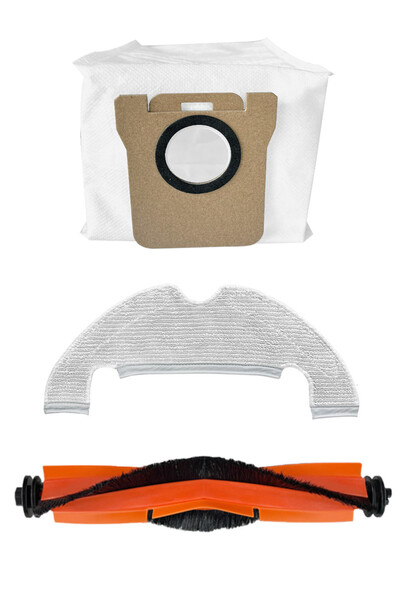 küche&haus XiaomiDreame Bot D10S Plus - Συμβατή πλαϊνή βούρτσα και σακούλα σκόνης