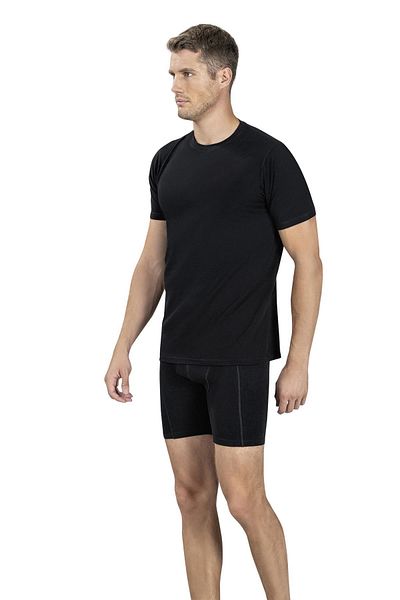 Jiber Men's Crew Neck Short Sleeve Undershirt Undershirt 111 - 9 Pieces