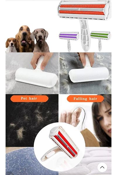 Alışverişhanem Cat Dog with Chamber Pet Clothes Carpet Bed Feather Bristle Dust Collector Purse