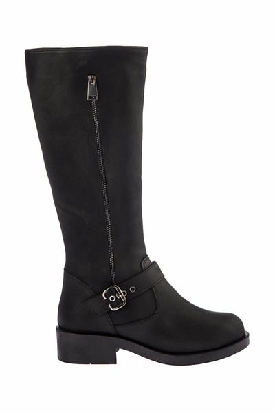 Fox Shoes Μαύρα γυναικεία μποτάκια E674270509
