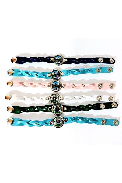 şahane parti Roblox Temalı 6  Adet Örgü Bileklik