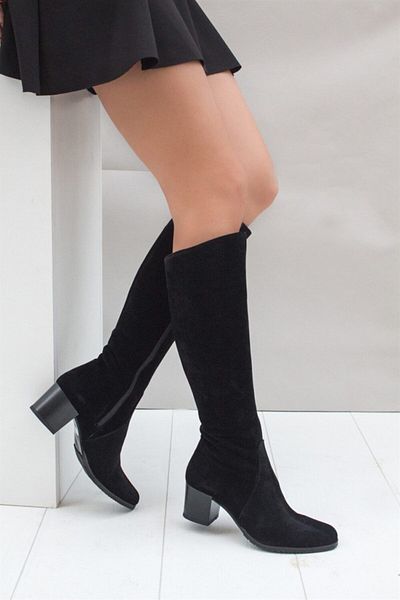 Fox Shoes Μαύρα γυναικεία μποτάκια A654252702