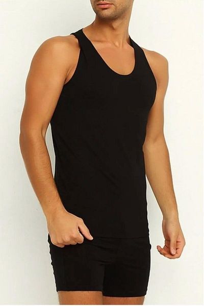 YILDIZ Ανδρικό Modal Lycra Sports Singlet 77 - 3 Τεμάχια
