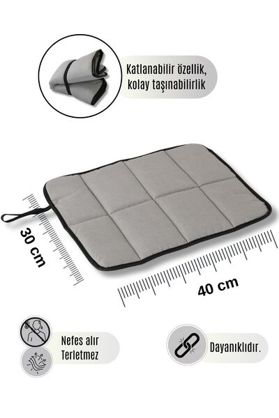 DALİSA Su Geçirmez Kamp Piknik Yer Minderi, Kolay Taşınabilir Minder 30X40