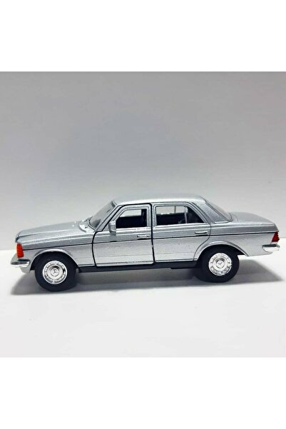 Genel Markalar 1.36 ÖLÇEK WELLY MARKA LİSANSLI MERCEDES BENZ W123 KASA GRİ RENK 12CM MODEL METAL ARABA