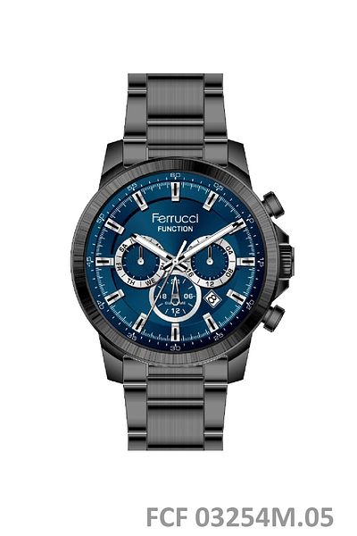 Ferrucci Men's Wristwatch Fcf 0124 03254Fm.05 6053 - Fashionable and Functional Design