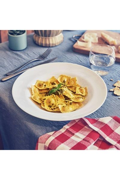 Luminarc Friends Time White Pasta Plate 28 Cm Set of 6