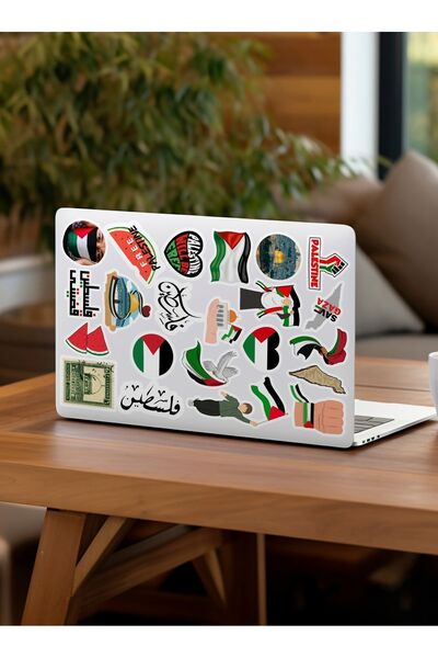 One Little Happiness Set de autocolante cu tematică Palestine gratuită de 22 de piese - Laptop Notebook Phone
