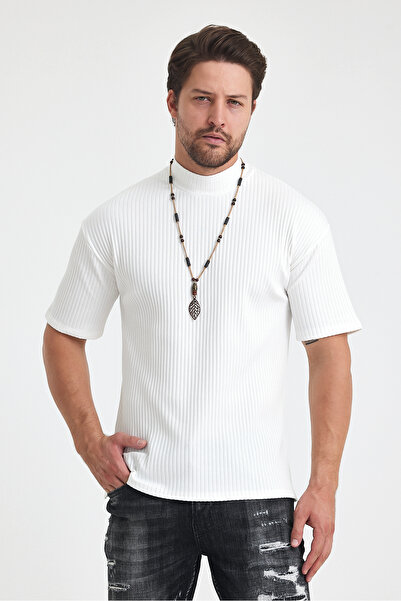 BABBOSS Μπλουζάκι με μισό λαιμό με χαλαρό κόψιμο