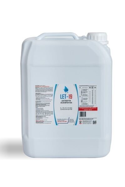 LET-19 5 Litre Hipokloröz Asit El&cilt&yüz Ve Yara Çevresi Antiseptiği ( Alko...