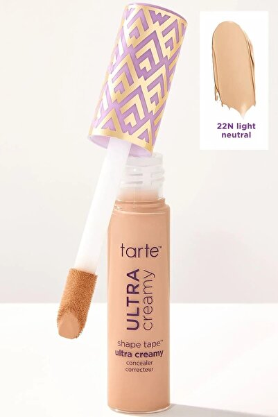 Tarte خافي عيوب كريمي للغاية من Shape Tape 22n Light Neutral 10 مل Pinkestcos...