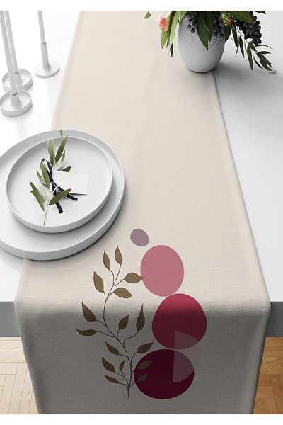 Bertille Home Σειρά 140x40 cm Ψηφιακή τυπωμένη μινιμαλιστική δρομέας