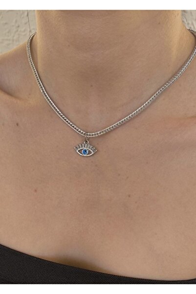 takıtarzım ثعبان سلسلة العين قلادة