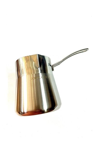 TRENDBULL Paslanmaz Çelik Saplı Cezve 900 Ml İndüksiyon Uyumlu