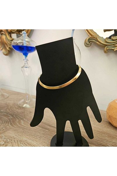 misstakıjewerly GOLD COLOR ITALIAN STEEL BRACELET