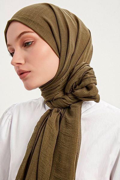 Saless Confort Shawl - Khaki