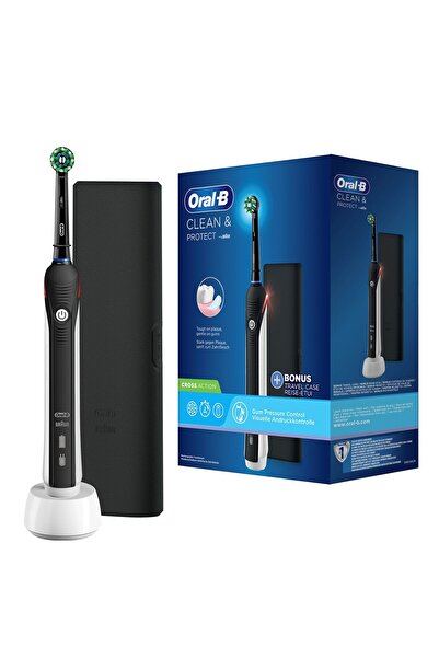 ORAL -B Clean & Protect Siyah Şarjlı Diş Fırçası