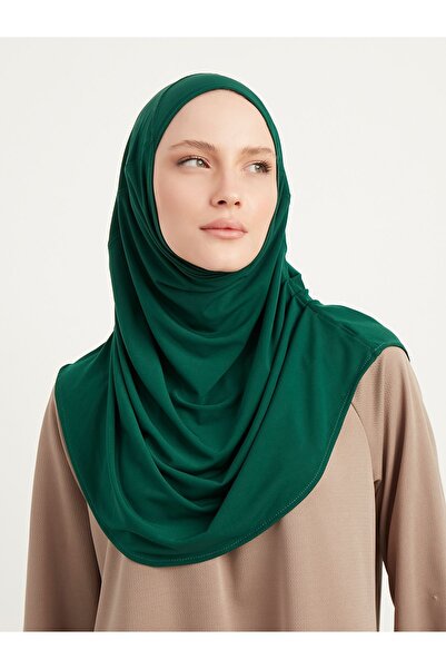 Schaless Zümrüt Praktični Nabrano Spremni Turban Hidžab