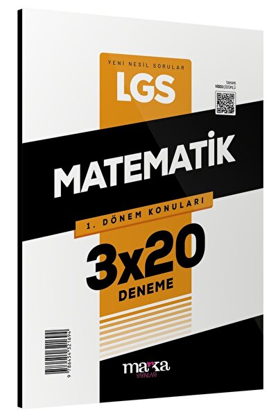 Marka Yayınları 2026 Lgs 1.dönem Konuları Matematik 3 Deneme Tamamı Video Çöz...