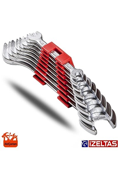 İzeltaş طقم مفتاح ربط شفرتين 8 قطع
