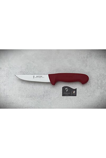 Solingen Rıtter ET DOĞRAMA KASAP ve MUTFAK Bıçağı yeni model 13 CM KIRMIZI